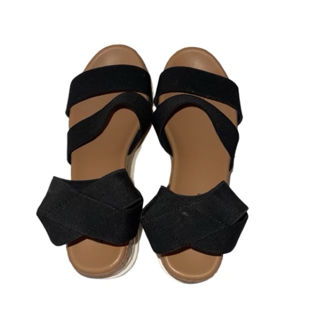 Soda Strappy Platform Sandal Size 6